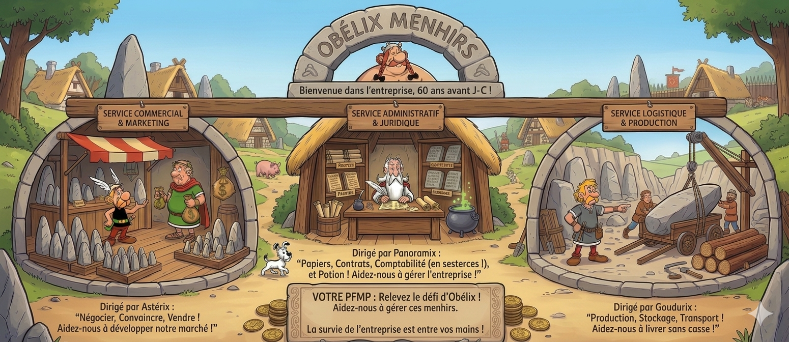 Organigramme Obélix Menhirs